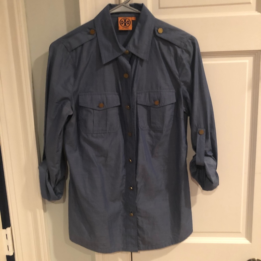 Tory Burch chambray button down
